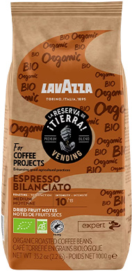 La Reserva de ¡Tierra! Bilanciato Vending For Coffee Projects
