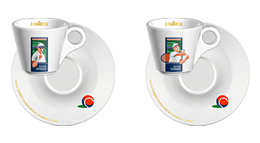 Espresso set Jannik Sinner - Gold edition Grass